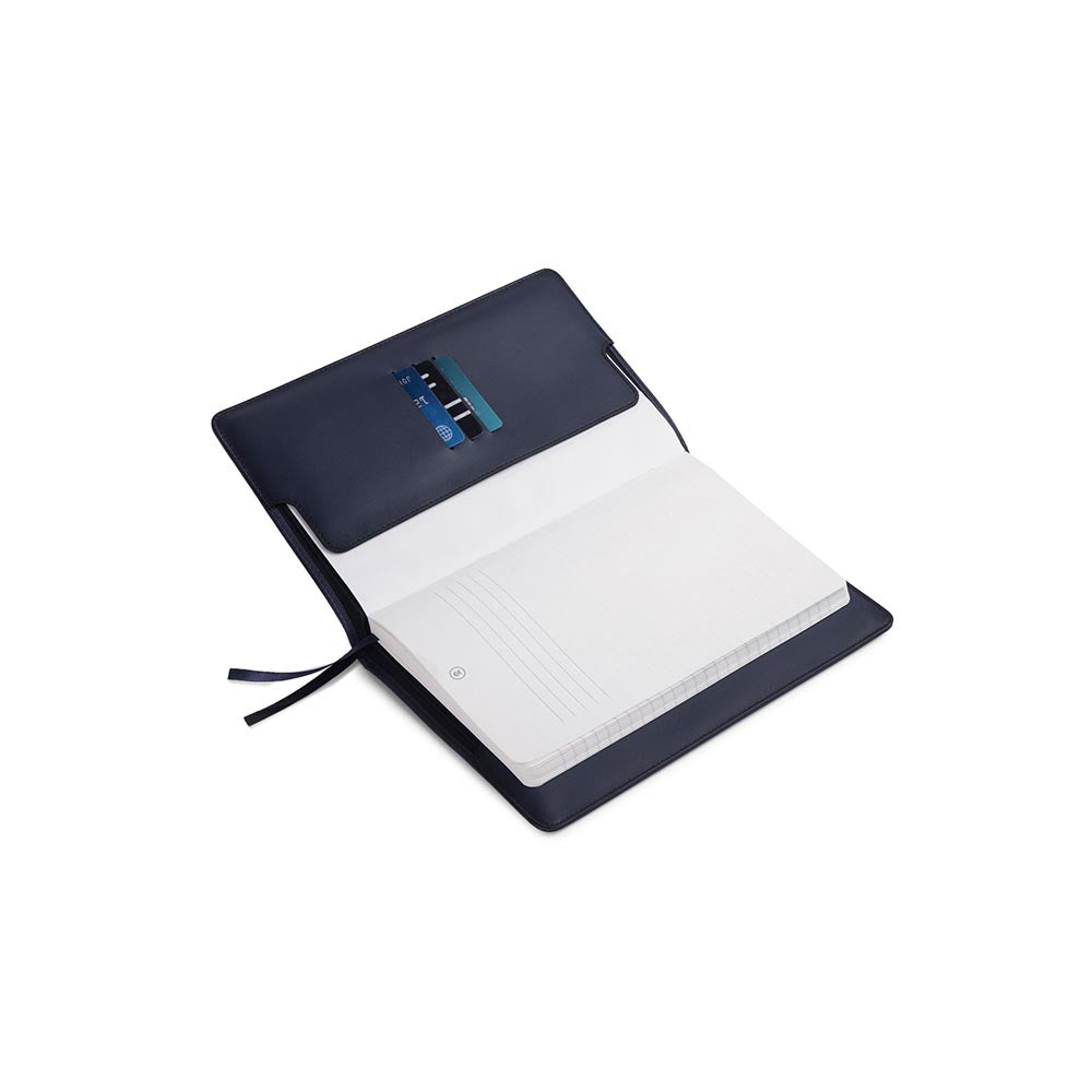 Lapis Bard Ducorium Navy Blue Leather Notebook Jacket (A5)