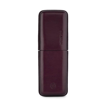 Lapis Bard Ducorium Moulded Pen Case Maroon