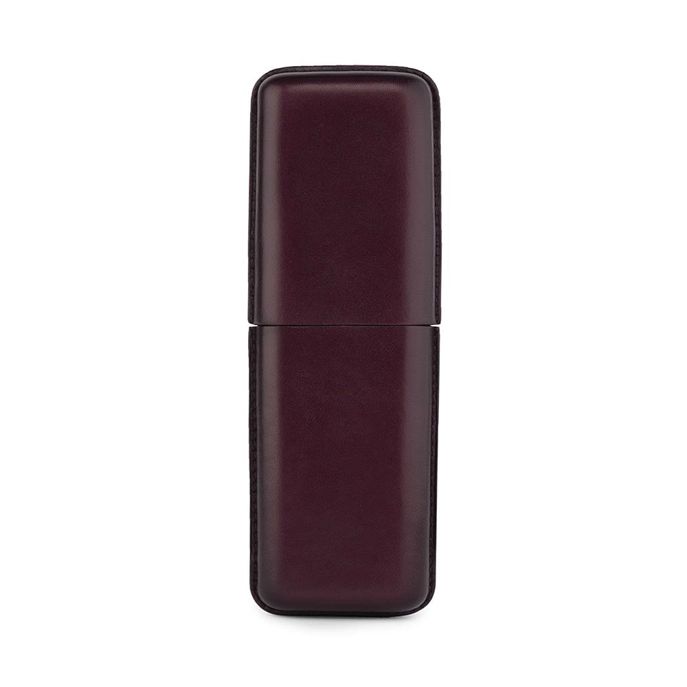 Lapis Bard Ducorium Moulded Pen Case Maroon