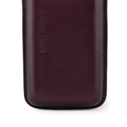 Lapis Bard Ducorium Moulded Pen Case Maroon