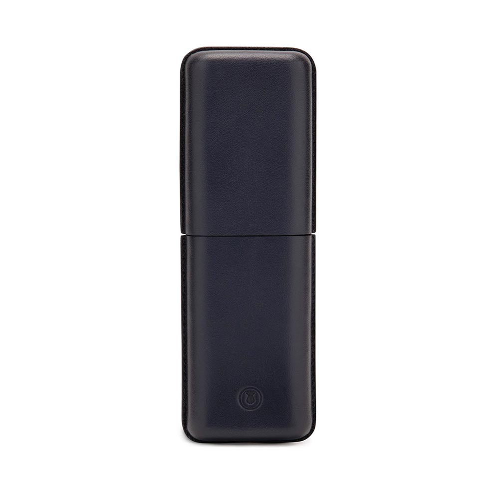 Lapis Bard Ducorium Moulded Pen Case Brown
