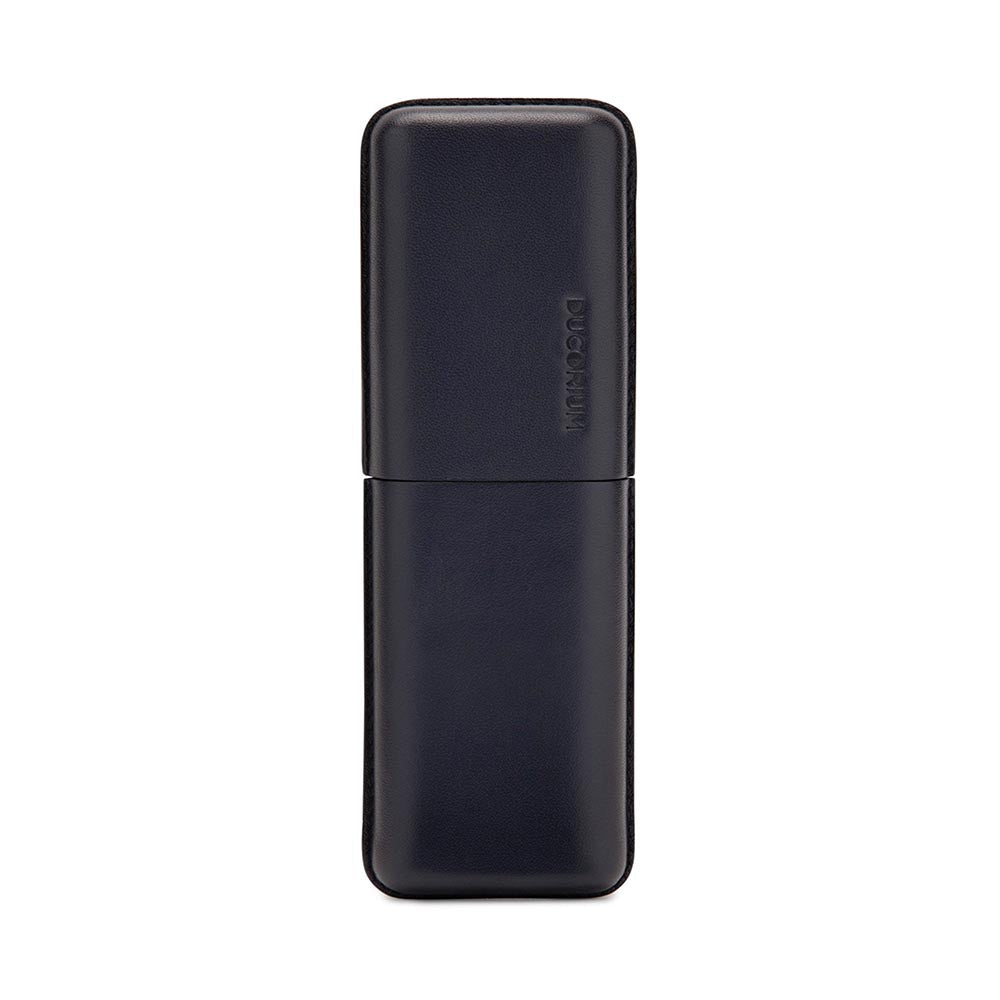 Lapis Bard Ducorium Moulded Pen Case Brown
