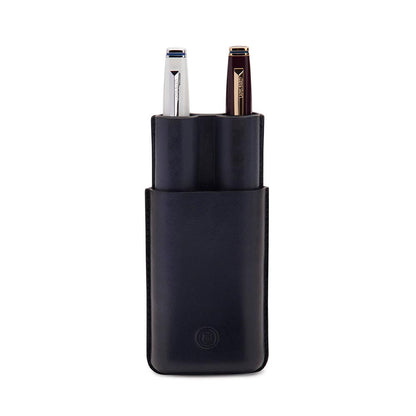 Lapis Bard Ducorium Moulded Pen Case Brown