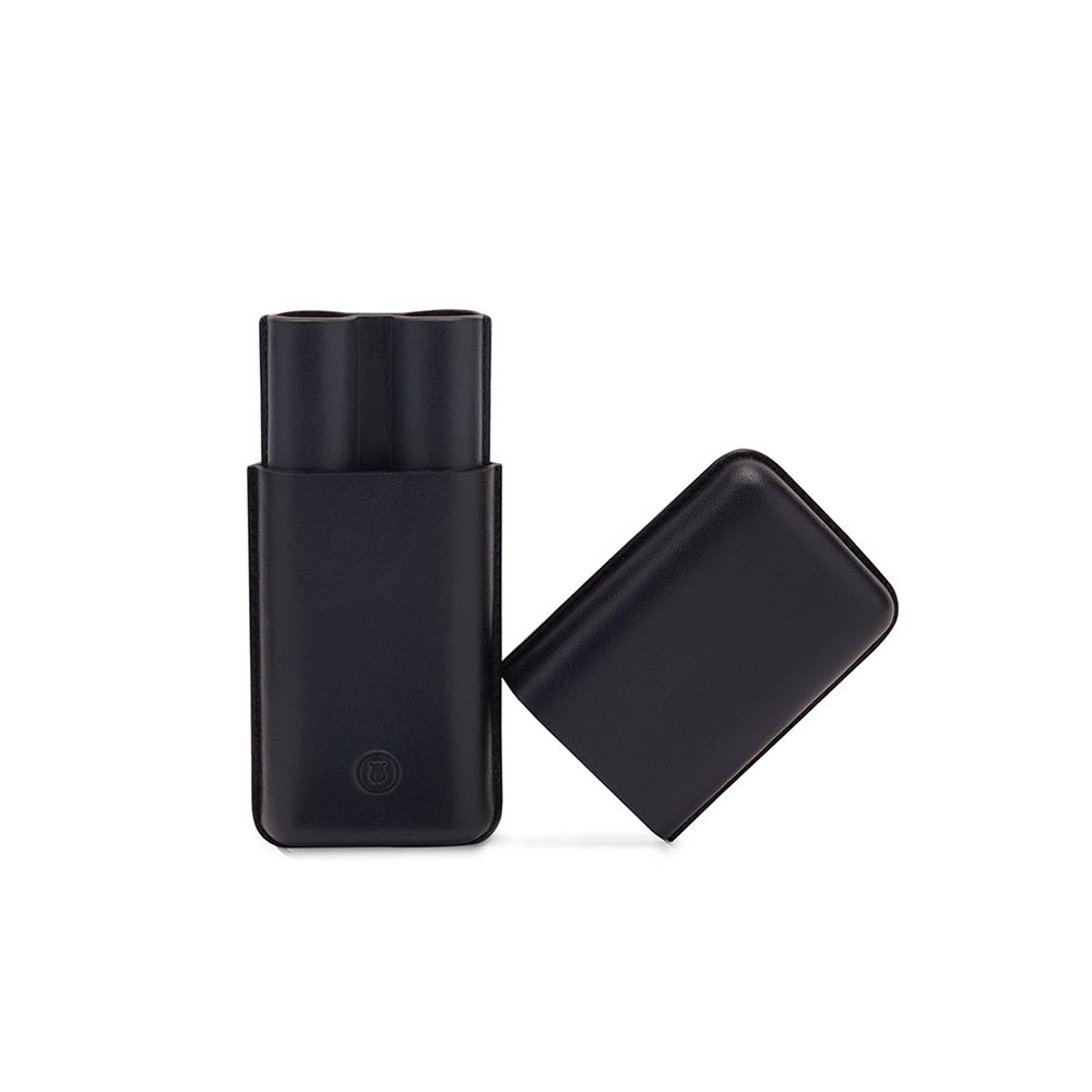 Lapis Bard Ducorium Moulded Pen Case Brown