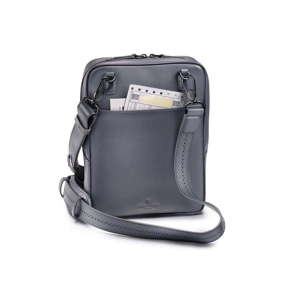 Lapis Bard Ducorium Kent Crossbody Travel Sling Bag - Graphite