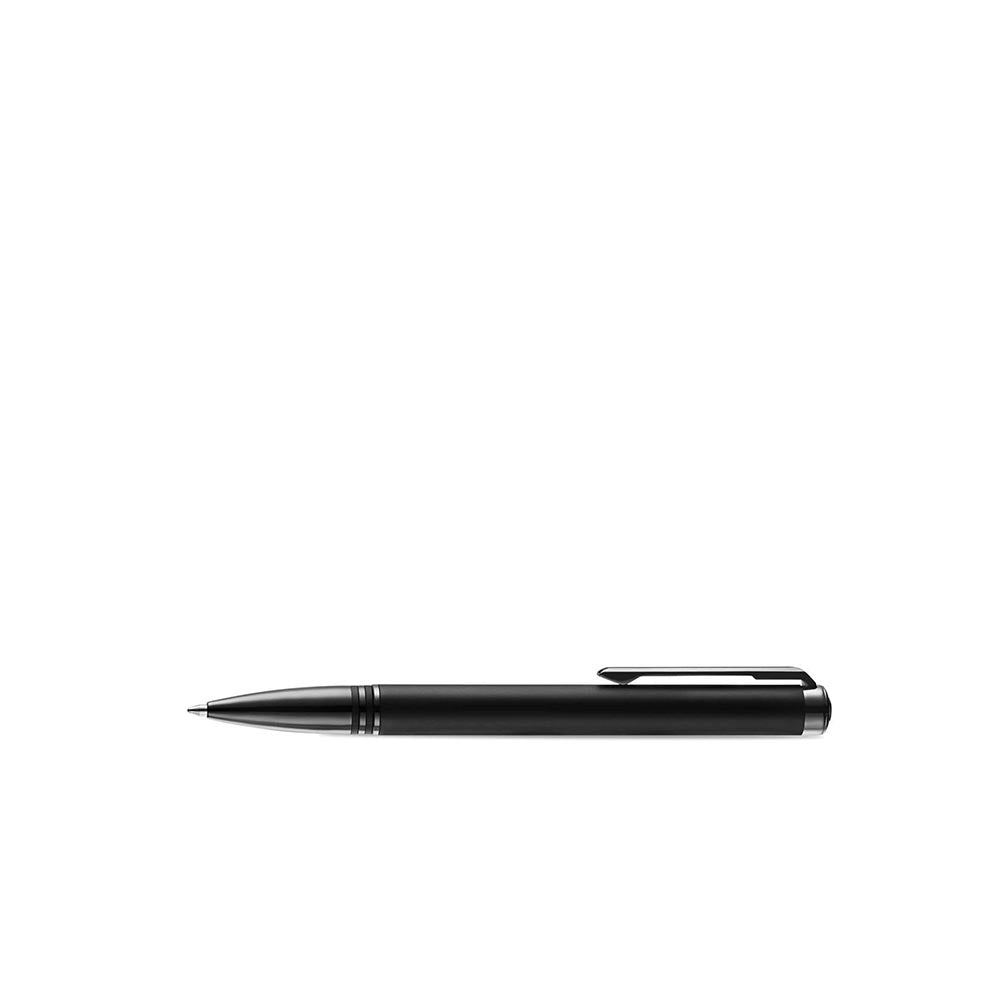 Lapis Bard Torque Matte Grey Ball Pen and GraphiteDucorium Leather Notebook Jacket Gift Set