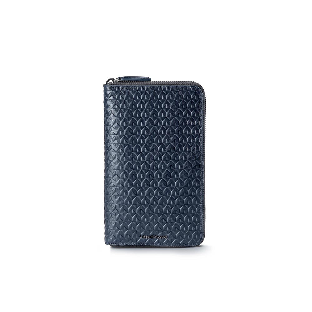 Lapis Bard Enigma Passport Wallet - Navy