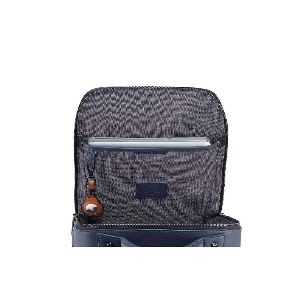 Lapis Bard Navy Blue Solid Backpack