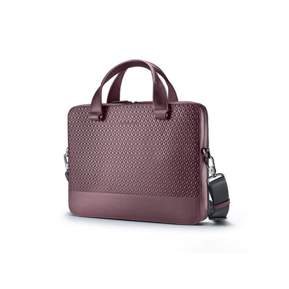 Lapis Bard Enigma 14-Inch Laptop Bag with Detachable Strap- Burgundy