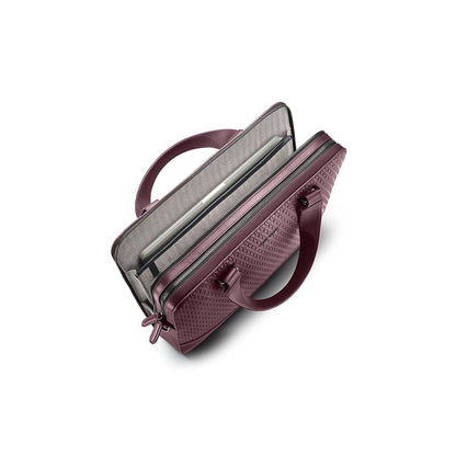 Lapis Bard Enigma 14-Inch Laptop Bag with Detachable Strap- Burgundy