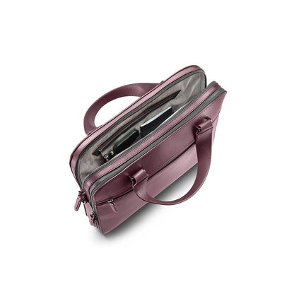 Lapis Bard Enigma 14-Inch Laptop Bag with Detachable Strap- Burgundy