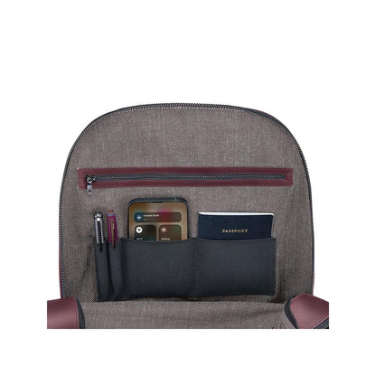 Lapis Bard Enigma 15-Inch Backpack - Burgundy