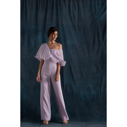 Lavanya Ahuja Lavender Jumpsuit For Women