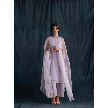Lavanya Ahuja Lavender Kurta & Pant with Dupatta (Set of 3)