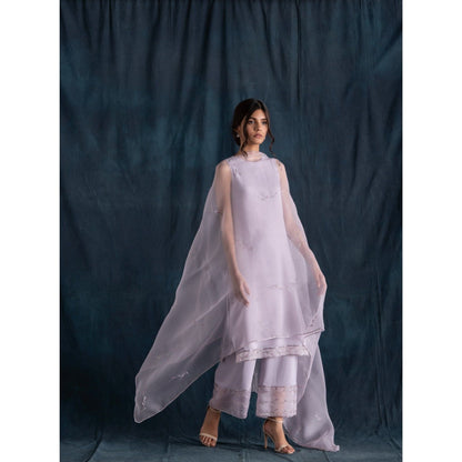 Lavanya Ahuja Lavender Kurta & Pant with Dupatta (Set of 3)