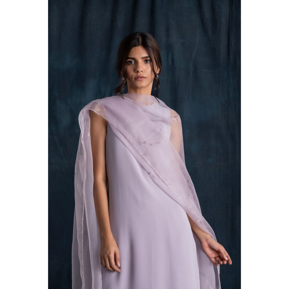 Lavanya Ahuja Lavender Kurta & Pant with Dupatta (Set of 3)