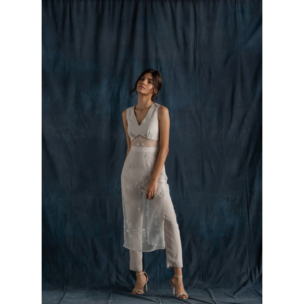 Lavanya Ahuja Soft Long Tunic & Pants (Set of 2)