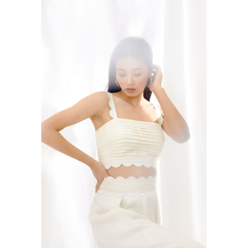 Lavanya Ahuja Head In The Clouds Top and Pant (Set of 2)