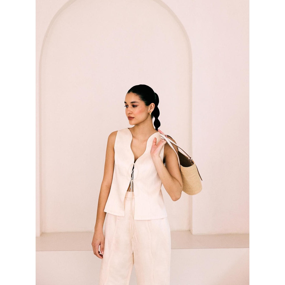 Lavanya Ahuja Ivory Co-Ord (Set of 2)