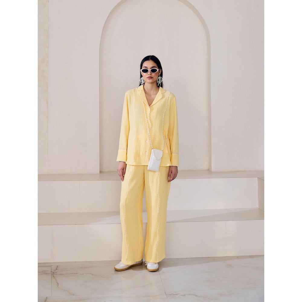 Lavanya Ahuja Yellow Co-Ord (Set of 2)