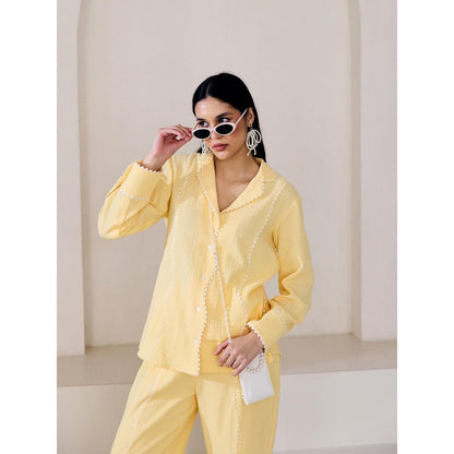 Lavanya Ahuja Yellow Co-Ord (Set of 2)