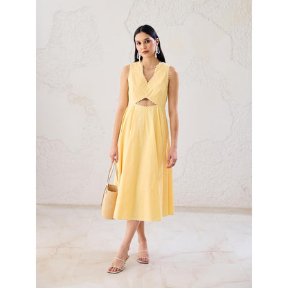 Lavanya Ahuja Yellow Noontide Dress