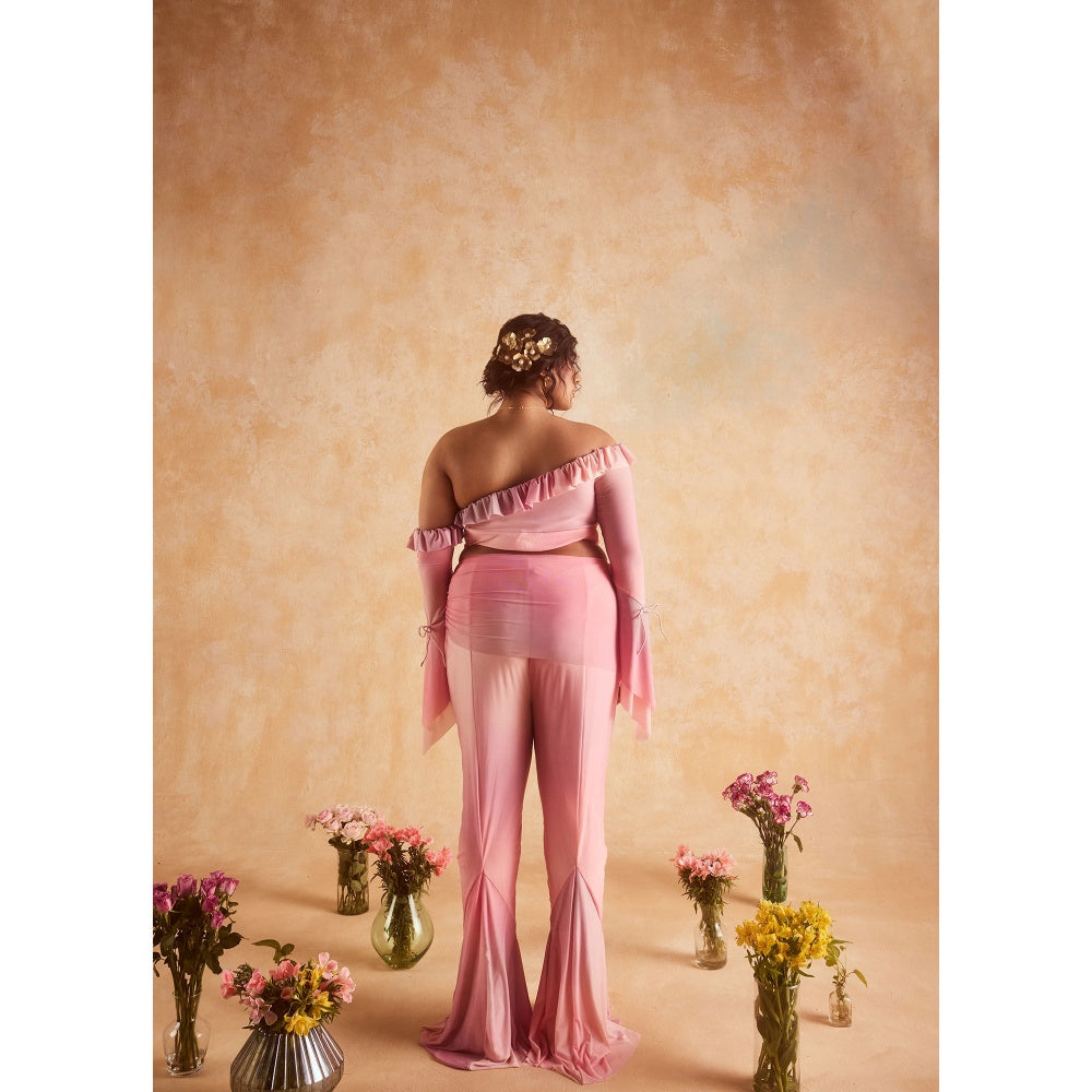 Lea Clothing Polina Baby Pink Pant
