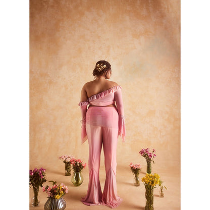 Lea Clothing Polina Baby Pink Pant