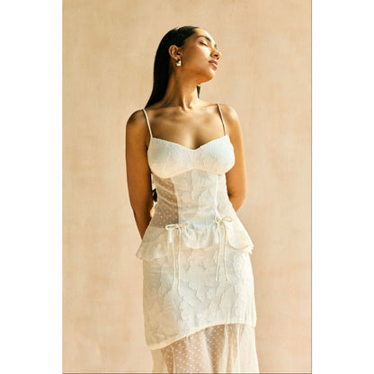 Lea Clothing Lunara Sheer Textured Top