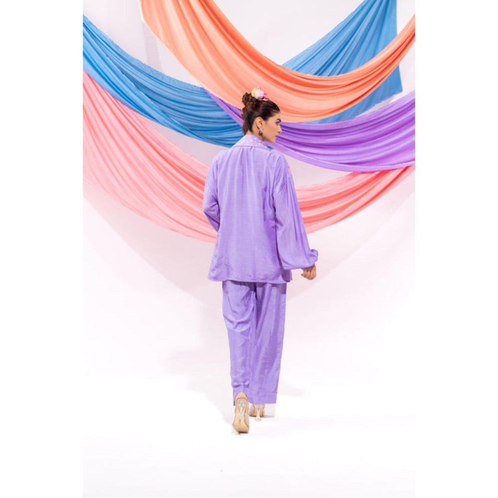 Leela by A Purple Co-Ord Set