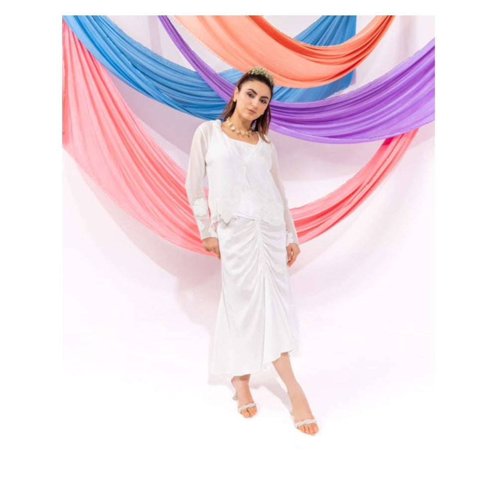 Leela by A White Co-Ord Set