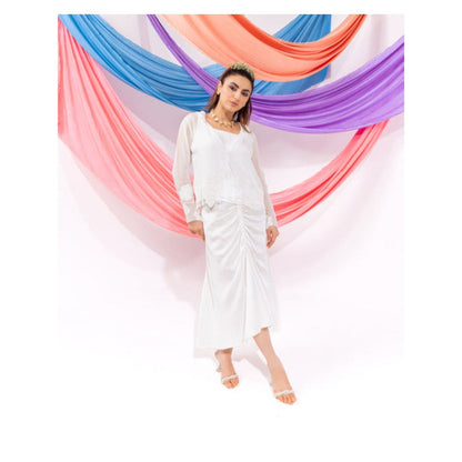 Leela by A White Co-Ord Set