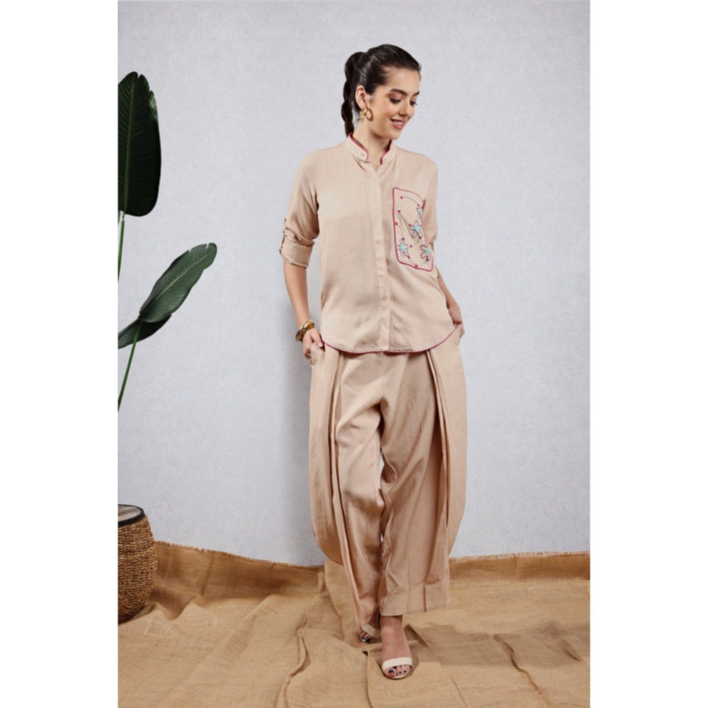 Leela by A Beige Co-Ord Set