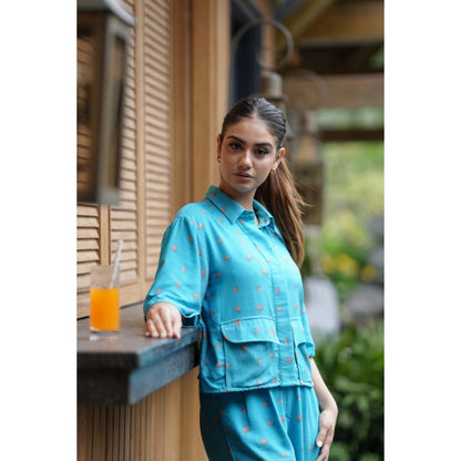 Leela by A Blue Co-Ord Set
