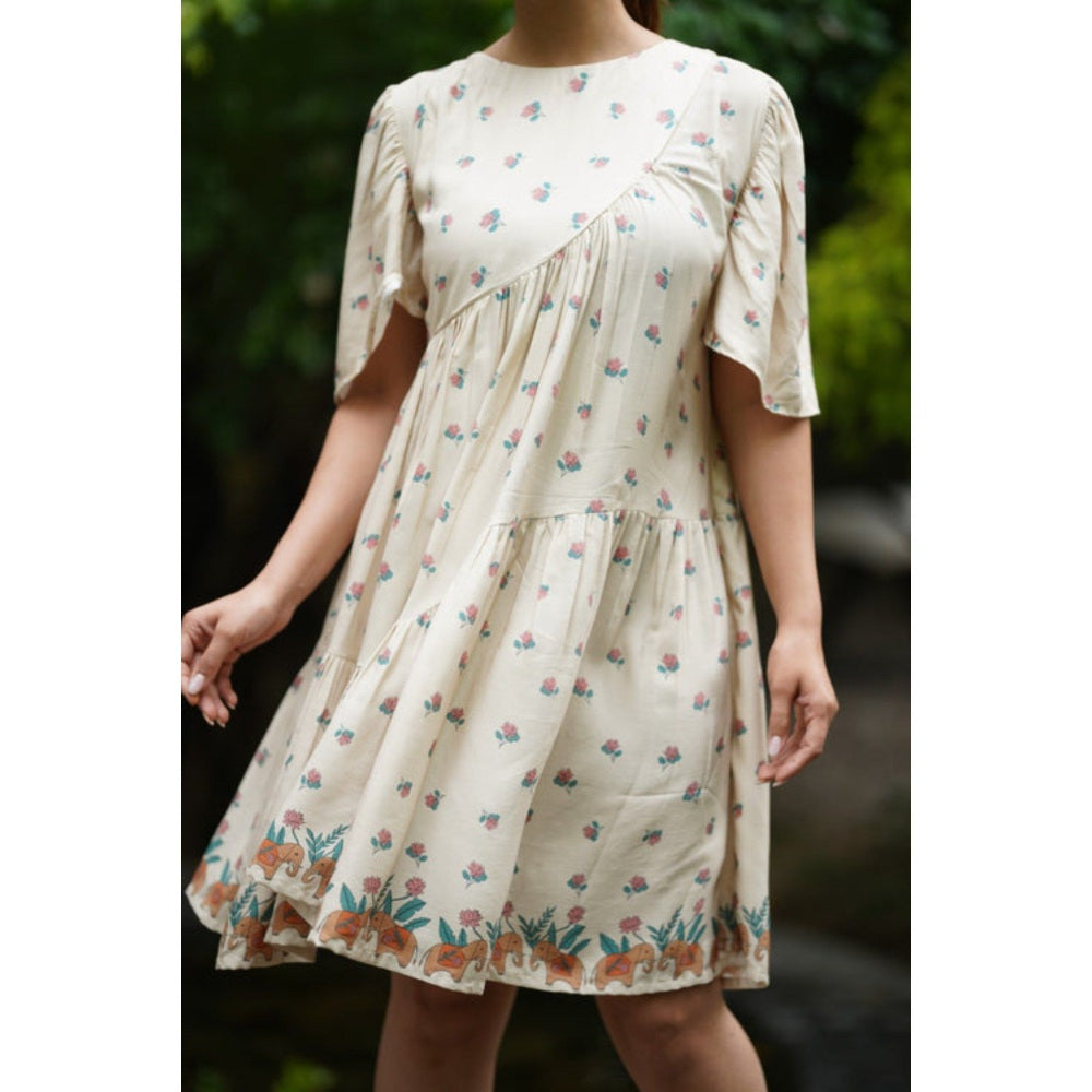 Leela by A Aarushi Knee Length Dress