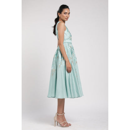 MADDER MUCH Aqila Midi Dress - Green