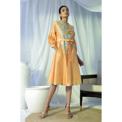 MADDER MUCH Ella Midi Dress - Yellow (Set of 2)