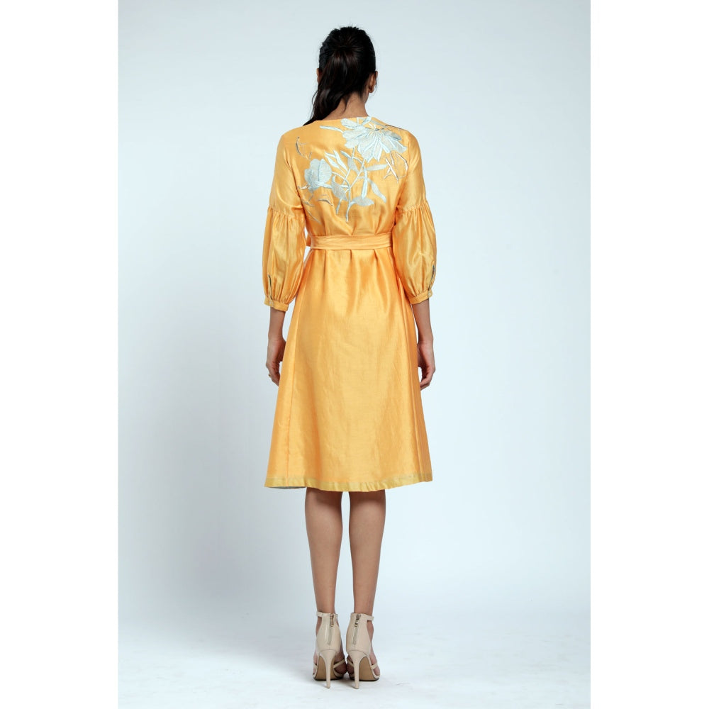 MADDER MUCH Ella Midi Dress - Yellow (Set of 2)