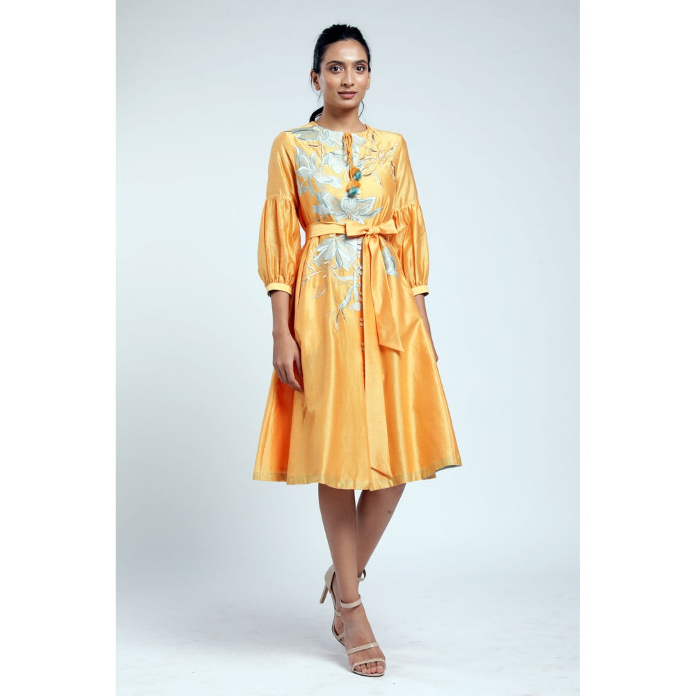 MADDER MUCH Ella Midi Dress - Yellow (Set of 2)