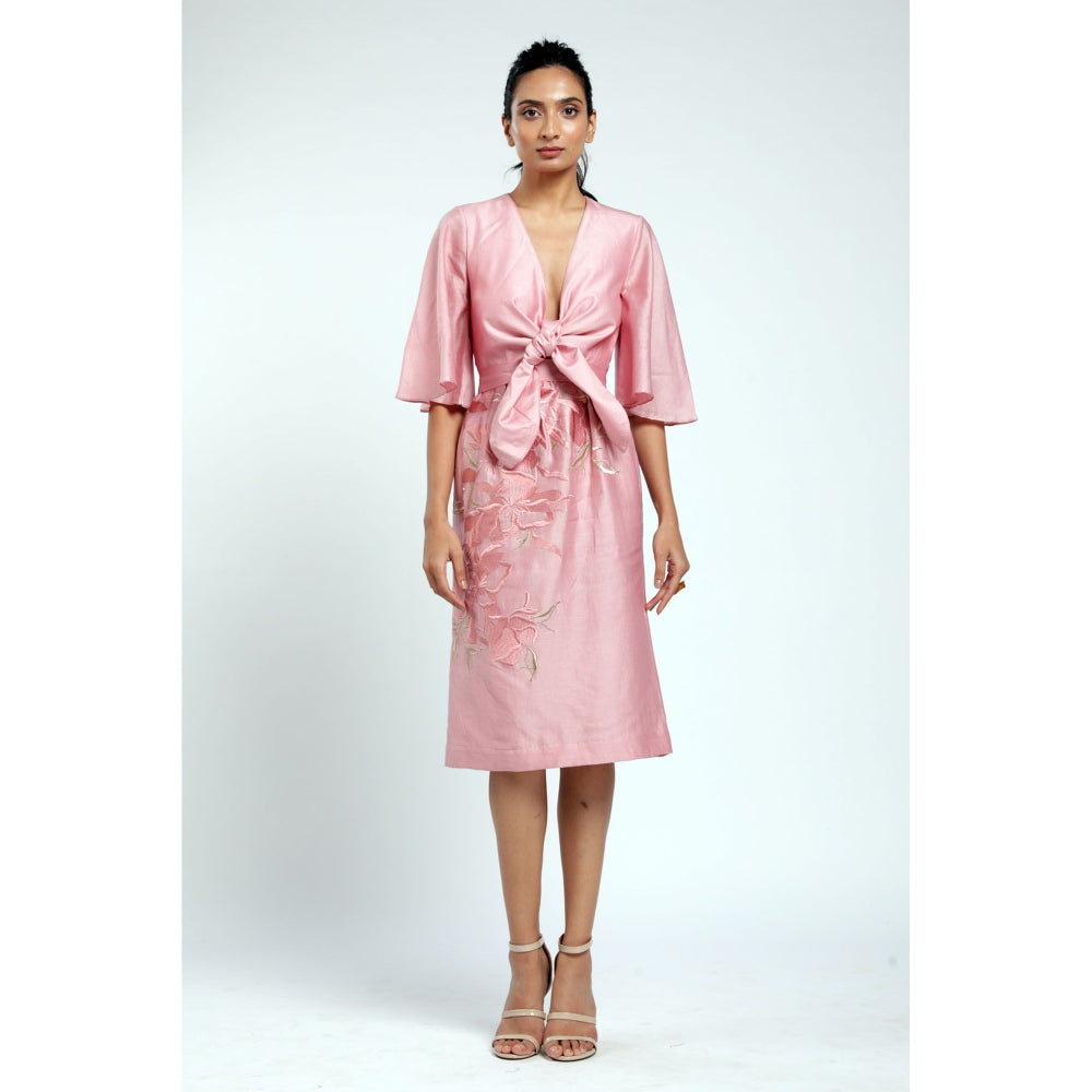 MADDER MUCH Emma Midi Dress - Pink