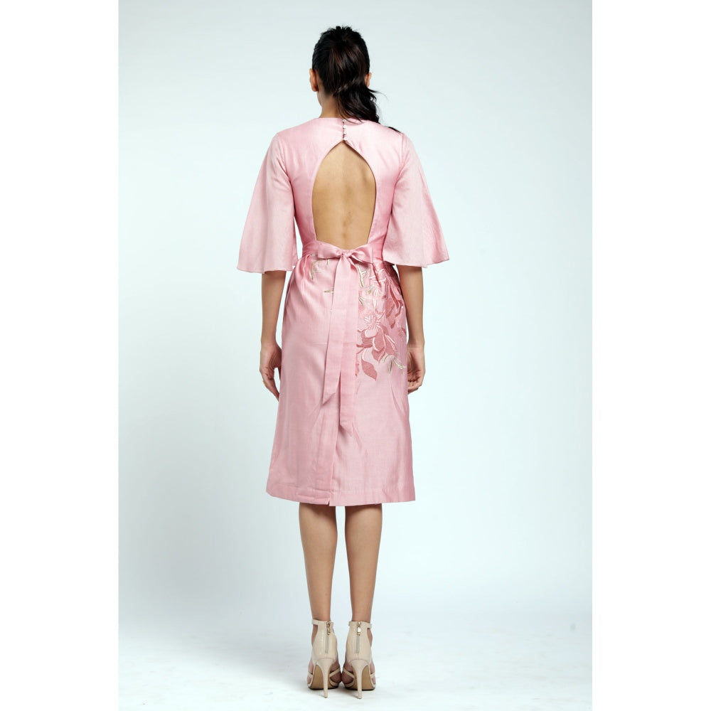 MADDER MUCH Emma Midi Dress - Pink
