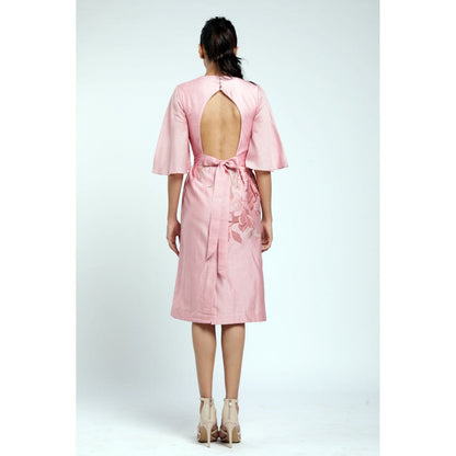 MADDER MUCH Emma Midi Dress - Pink