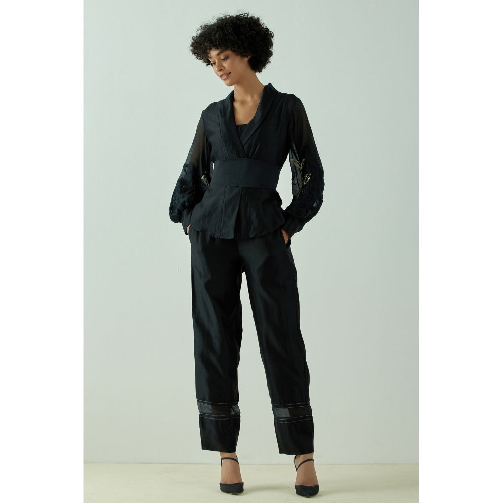 MADDER MUCH Grace Co-Ord - Black (Set of 3)