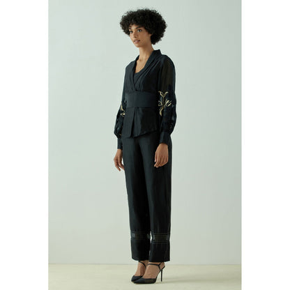 MADDER MUCH Grace Co-Ord - Black (Set of 3)