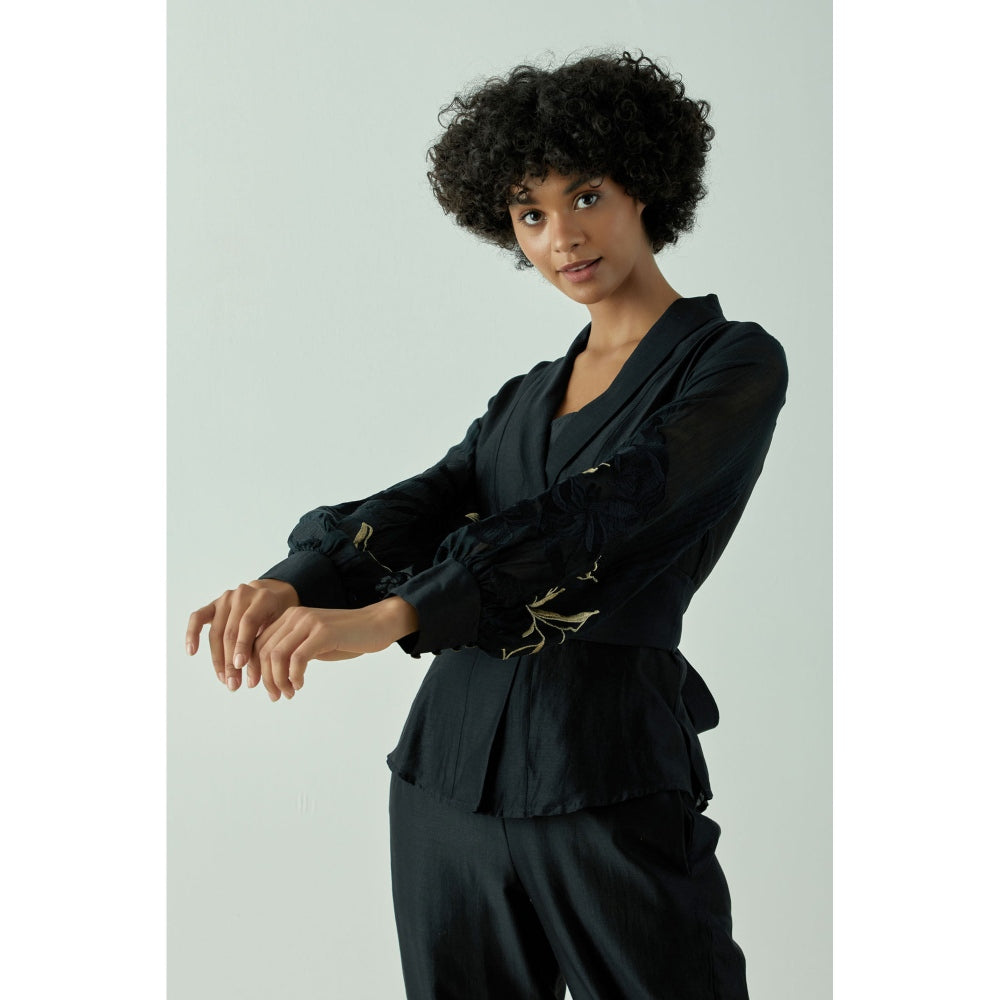 MADDER MUCH Grace Co-Ord - Black (Set of 3)