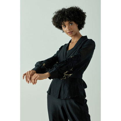 MADDER MUCH Grace Co-Ord - Black (Set of 3)