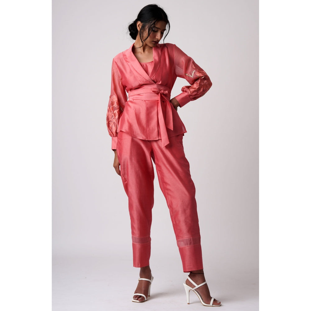 MADDER MUCH Grace Co-Ord - Coral (Set of 3)