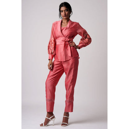 MADDER MUCH Grace Co-Ord - Coral (Set of 3)