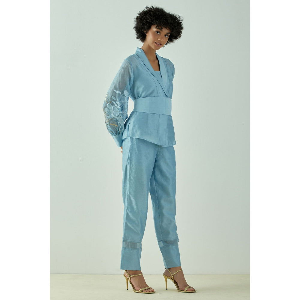 MADDER MUCH Grace Pacific Blue Co-Ord - Blue (Set of 3)