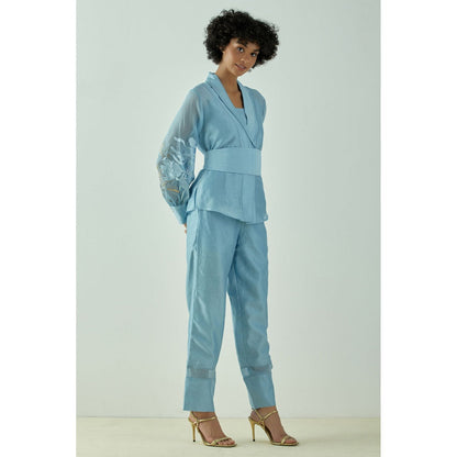MADDER MUCH Grace Pacific Blue Co-Ord - Blue (Set of 3)
